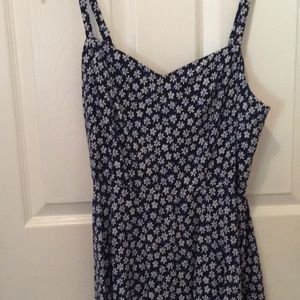 Navy blue dress
